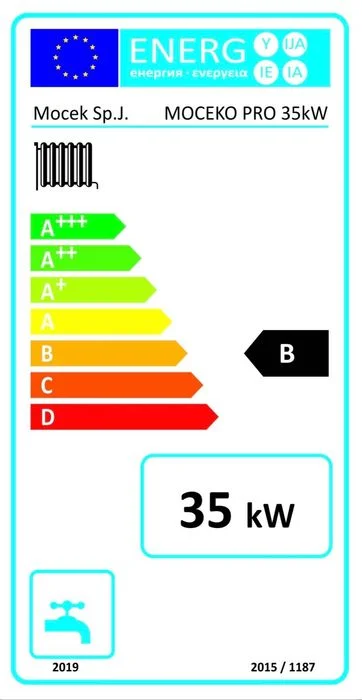 Kocioł Moceko PRO z podajnikiem na ekogroszek 35 kw możliwość rozbudowy na pellet Mocek 5 klasa ecodesign drewno piec – zdjęcie 9