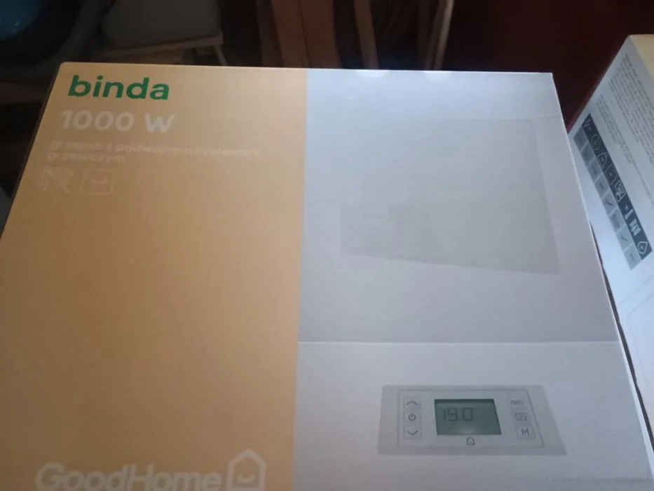 Grzejnik binda 1000W, 1500W i 2000W