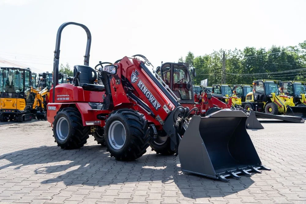 Ładowarka teleskopowa KUBOTA silnik zasięg 3,5 m udźwig 800 kg osprzęt – zdjęcie 6