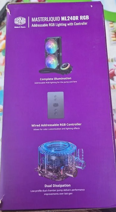 Cooler Master MasterLiquid ML240R RGB 2x120mm – zdjęcie 4