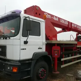 Podnośnik koszowy , Zwyżka , wysięgnik 18m do 42 m/4x4/