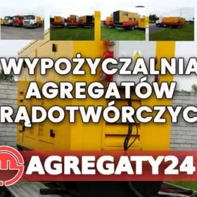 Wypożyczalnia agregatów prądotwórczych w całej Polsce