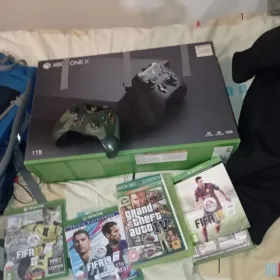 Xbox one x 2 pady kilka gier