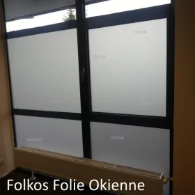 Folie okienne Płock i okolice- Oklejanie szyb folia -Folkos folie na okna, witryny, drzwi,ścianki działowe