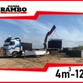 Zbiornik Na Wodę Deszczówkę Szambo Szamba - 4m3 5m3 6m3 8m3 10m3 12m3