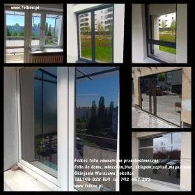 Folkos folie okienne Targówek, Brudno , Żerań, Praga ....Oklejanie szyb folią -Folie na okna, balkony, witryny, drzwi, przeszklenia