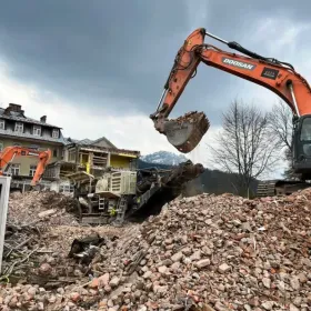 Gruz ceglano betonowy mieszany Bielsko okolice transport