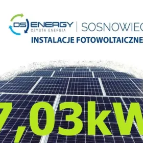 Instalacja fotowoltaiczna 7,03 kW Śląsk fotowoltaika, panele słoneczne