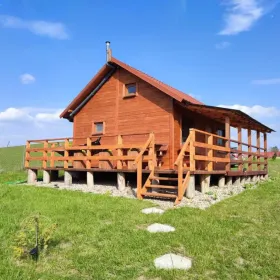 Domek letniskowy Wilkaski k.Giżycka Mazury, 1ha działki na wyłączność!