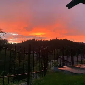 Domek nad Wodospadem, dwa domki całoroczne, noclegi Pieniny