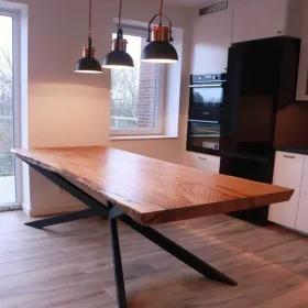 Stolarz Meble na wymiar Stół Półki live edge Regał Łózko loft