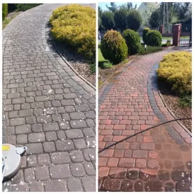 Mycie kostki brukowej impregnacja czyszczenie elewacji