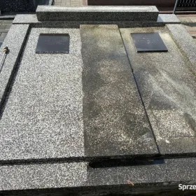 SPRZĄTANIE GROBÓW, czyszczenie lastryko, mycie pomników