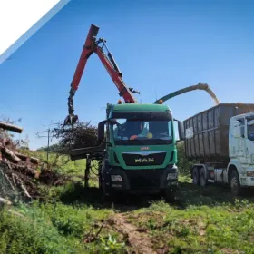 Wycinka drzew, zrębkowanie, wycinka sadów, karczowanie