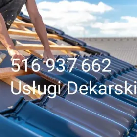Naprawa Dachów,Przecieków,Uszczelnienia kominów,Papa,usługi dekarskie