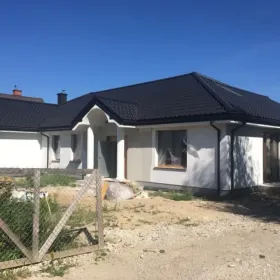 Elewacja docieplenie od już tynki gipsowe , wylewki