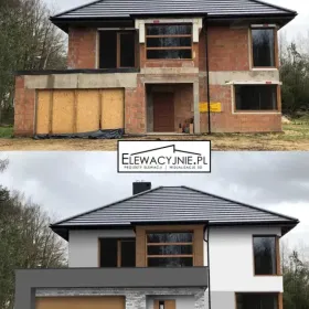 Projekt elewacji, wizualizacje elewacji, wizualizacje 3D/2D