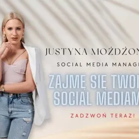 Obsługa Social Media, Instagram, Facebook, TikTok, LinkedIn Kampanie