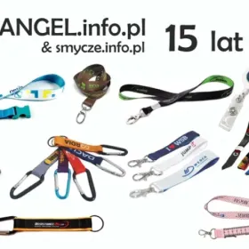 Smycze reklamowe logo smycze z nadrukiem identyfikatory skipass smycz