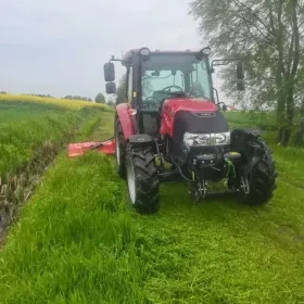 koszenie poboczy, kosiarka bijakowa ,mulczer