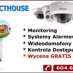 Montaż Kamer Alarmu Domofonu Elektryka Smart Home LOXONE