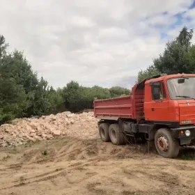USŁUGI koparko-ładowarką ,wywoz gruzu, wyburzenia ,transport kruszywa,