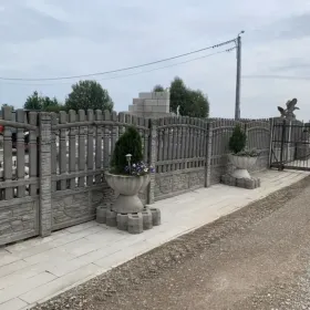 ogrodzenia betonowe 67 zł metr - 1,5 m wysokości