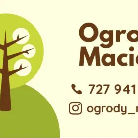 Usługi ogrodnicze, ogrodnik - Ogrody Macieja