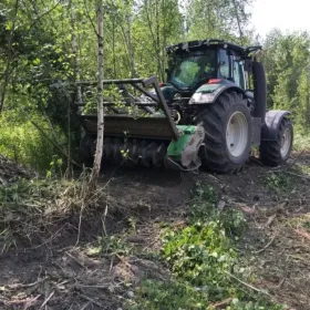 mulczowanie ,wycinka rozbiórki, rekultywacja terenu frezowanie pni