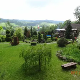 Domek Krynica Zdrój. Nocleg w górach. Kominek, balia.